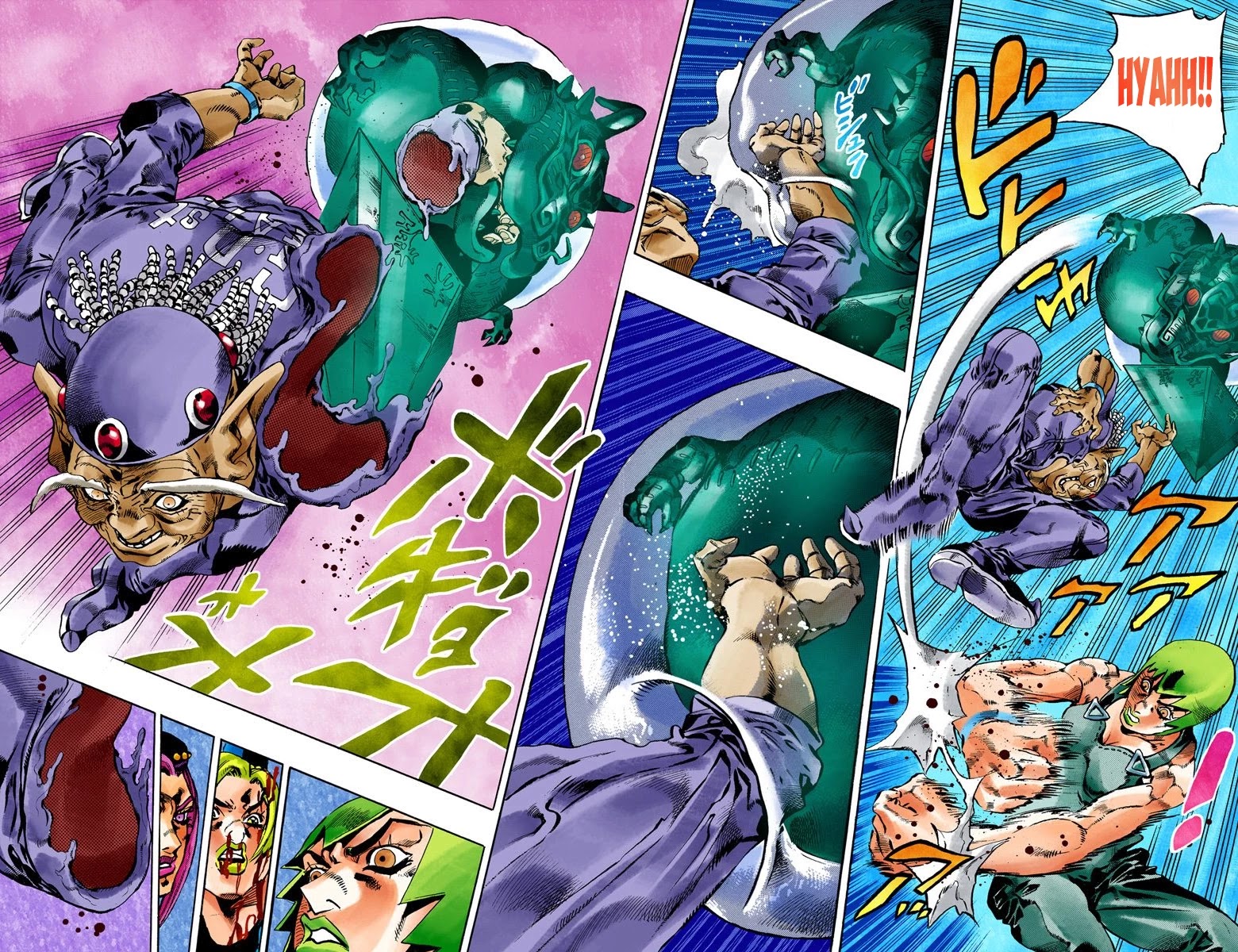 JoJo's Bizarre Adventure Part 6 - Stone Ocean (Official Colored) chapter 69 page 4