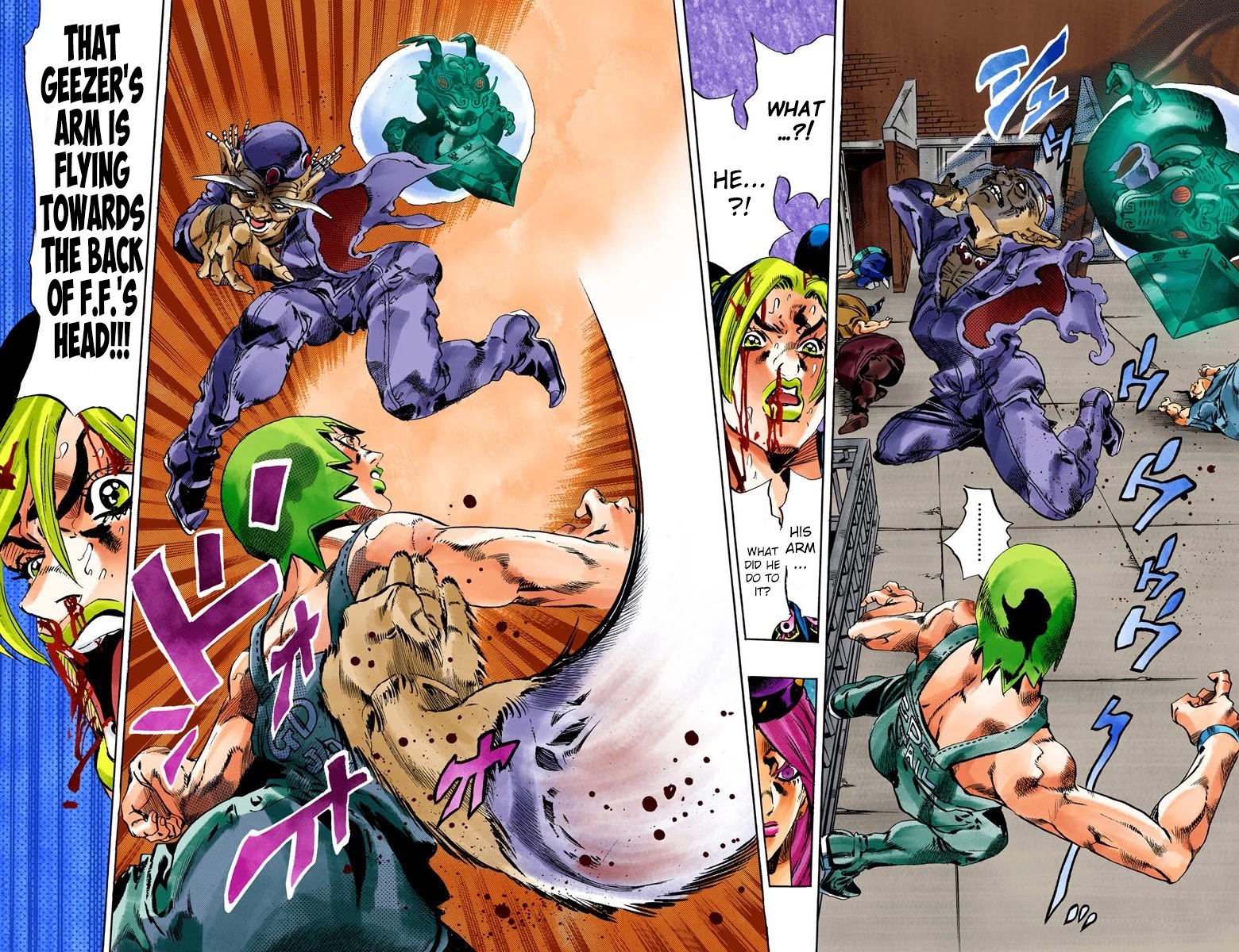 JoJo's Bizarre Adventure Part 6 - Stone Ocean (Official Colored) chapter 69 page 5