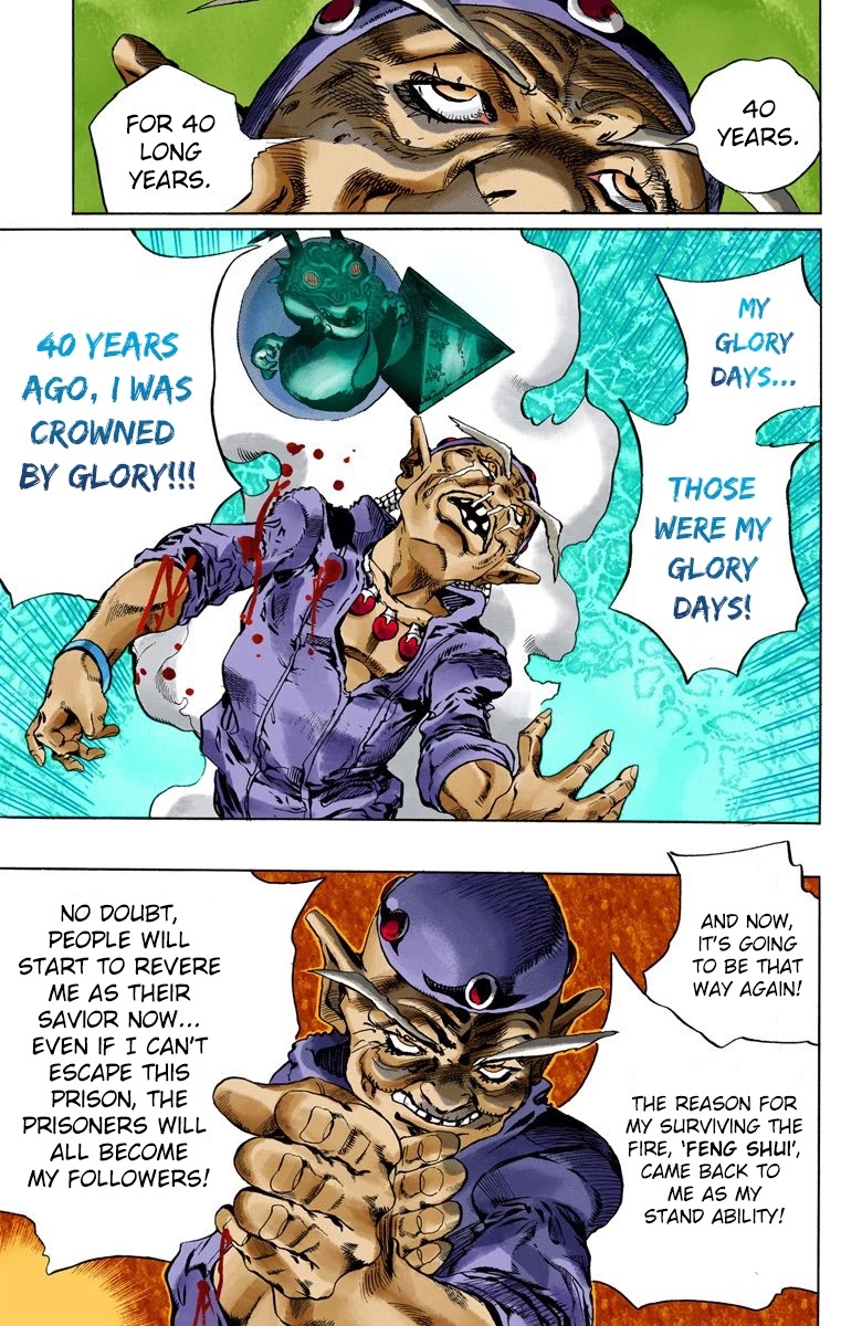 JoJo's Bizarre Adventure Part 6 - Stone Ocean (Official Colored) chapter 71 page 10