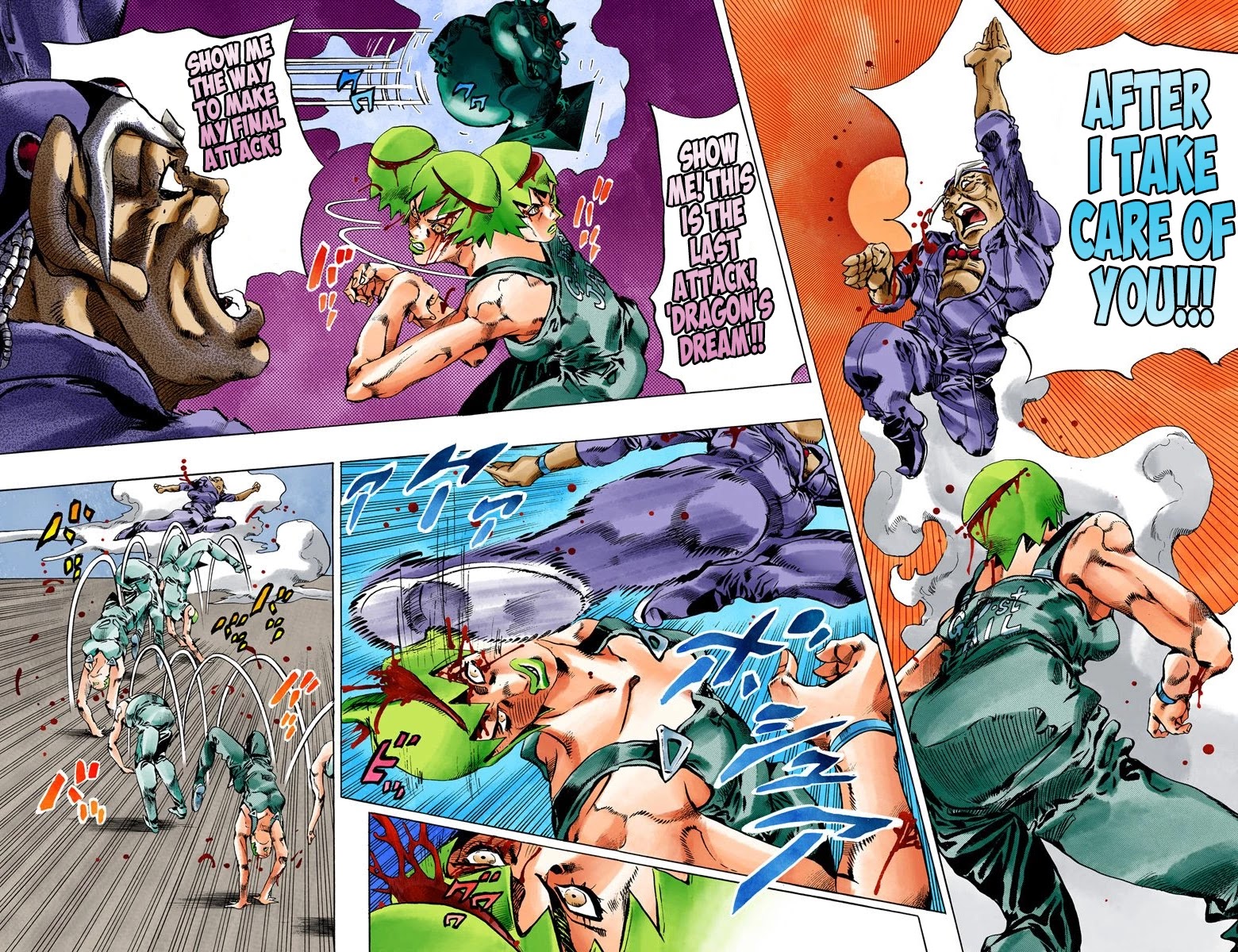 JoJo's Bizarre Adventure Part 6 - Stone Ocean (Official Colored) chapter 71 page 11