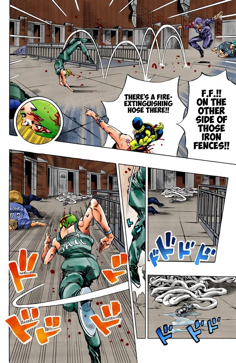 JoJo's Bizarre Adventure Part 6 - Stone Ocean (Official Colored) chapter 71 page 12