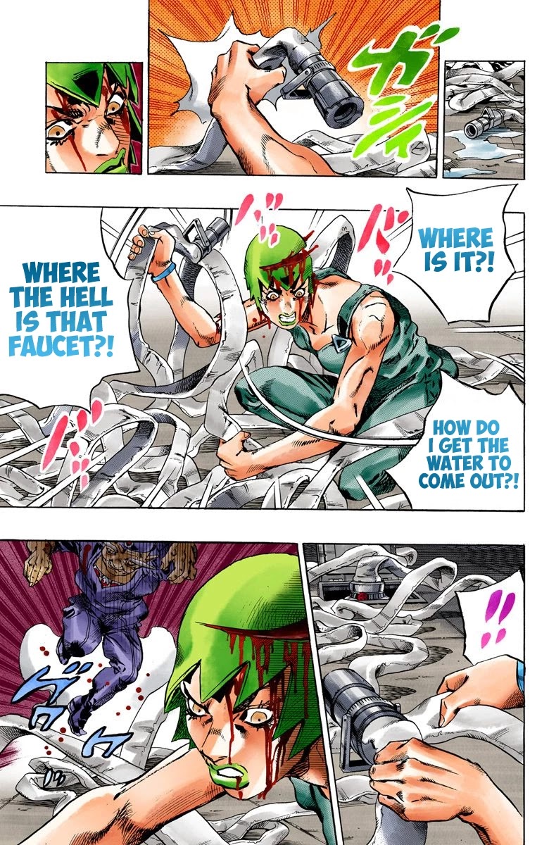 JoJo's Bizarre Adventure Part 6 - Stone Ocean (Official Colored) chapter 71 page 15