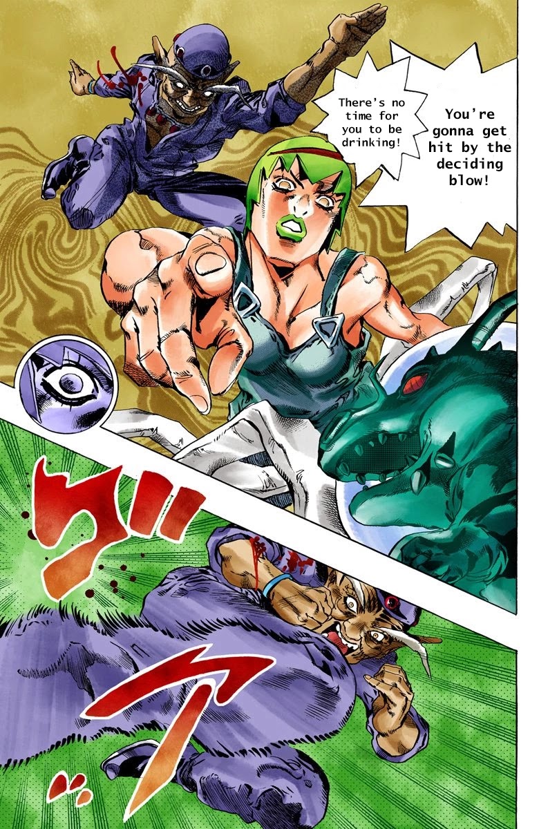 JoJo's Bizarre Adventure Part 6 - Stone Ocean (Official Colored) chapter 71 page 17