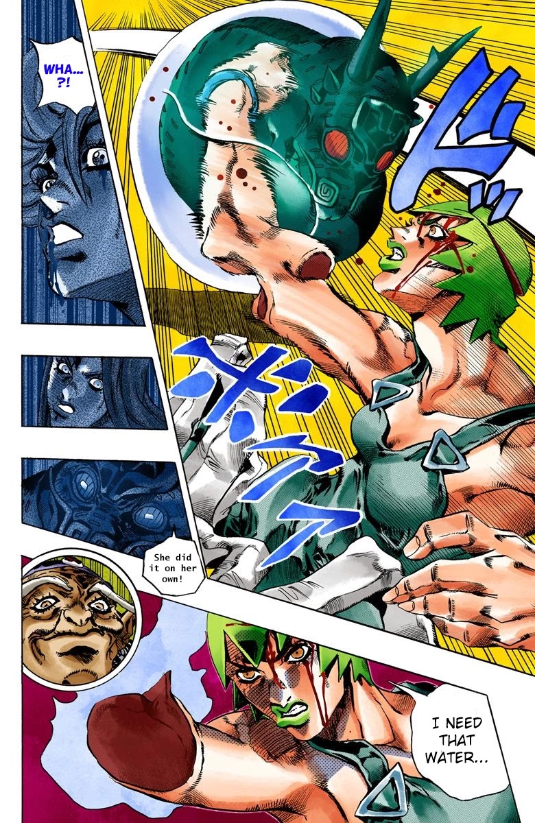 JoJo's Bizarre Adventure Part 6 - Stone Ocean (Official Colored) chapter 71 page 18