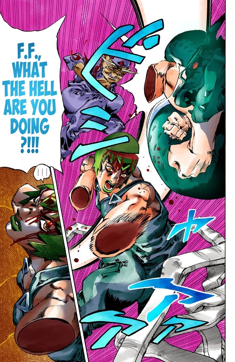 JoJo's Bizarre Adventure Part 6 - Stone Ocean (Official Colored) chapter 71 page 19