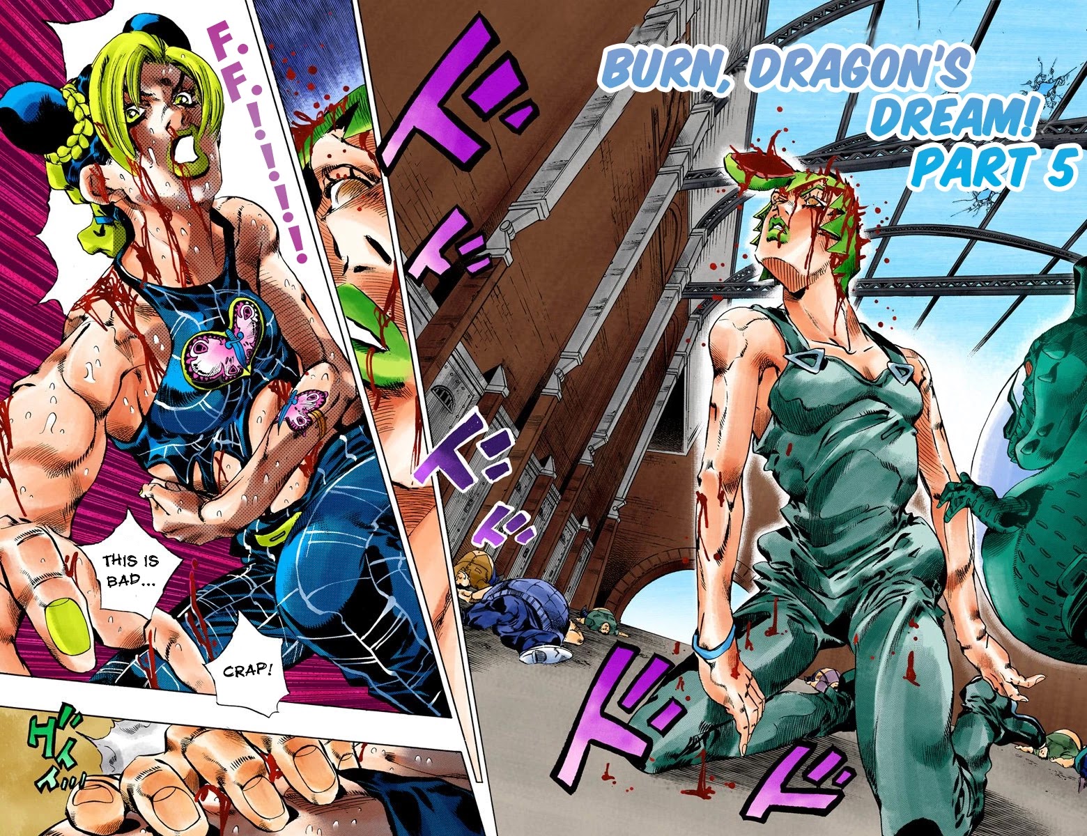 JoJo's Bizarre Adventure Part 6 - Stone Ocean (Official Colored) chapter 71 page 2