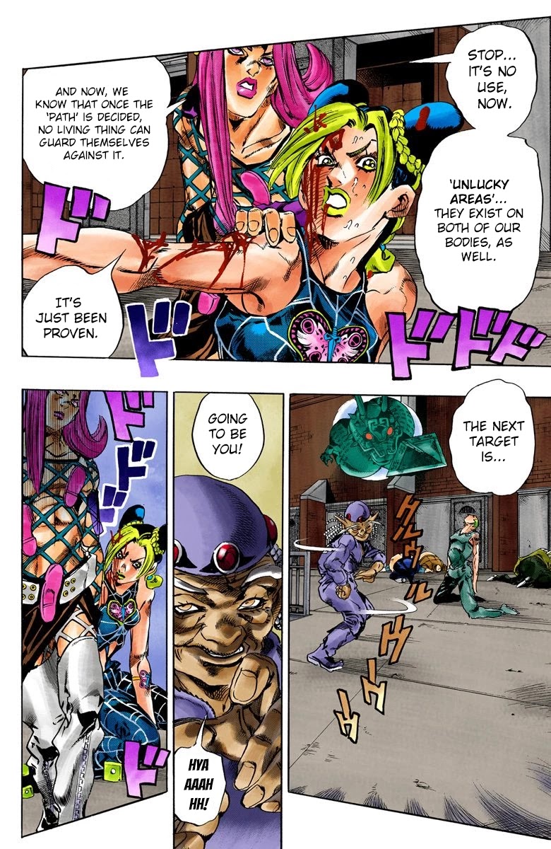 JoJo's Bizarre Adventure Part 6 - Stone Ocean (Official Colored) chapter 71 page 3