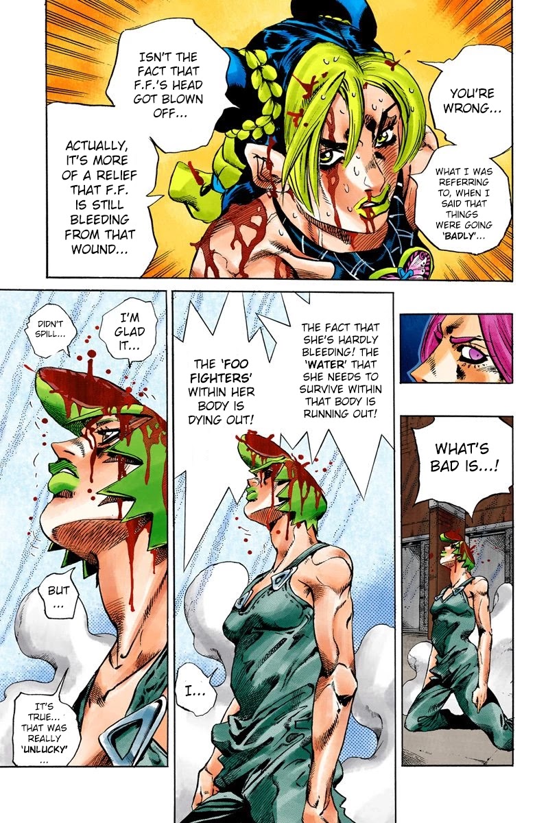 JoJo's Bizarre Adventure Part 6 - Stone Ocean (Official Colored) chapter 71 page 4