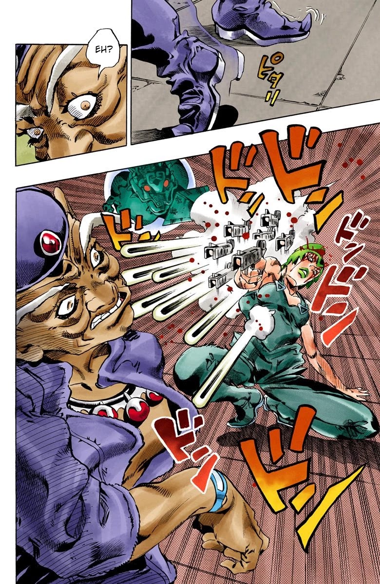 JoJo's Bizarre Adventure Part 6 - Stone Ocean (Official Colored) chapter 71 page 5