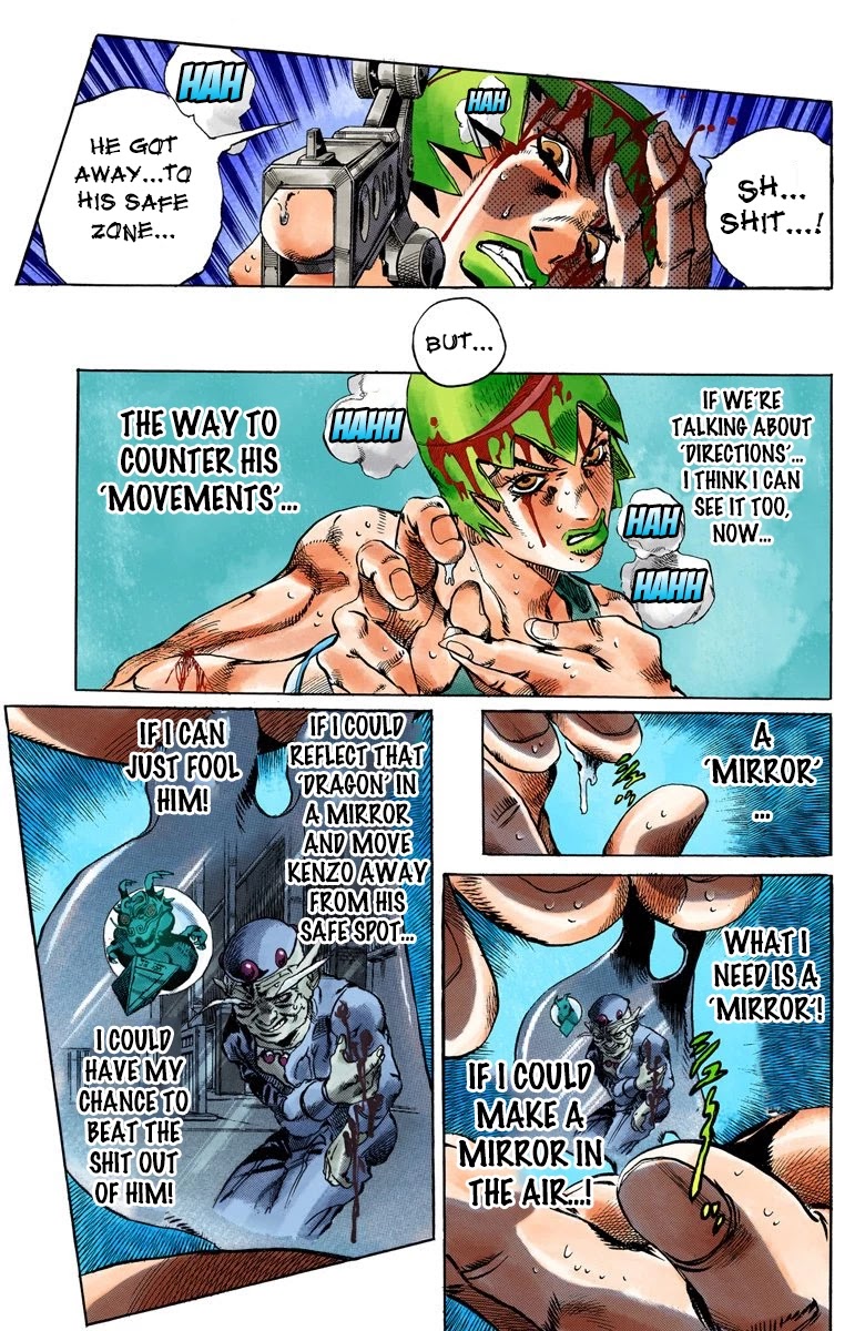 JoJo's Bizarre Adventure Part 6 - Stone Ocean (Official Colored) chapter 71 page 8