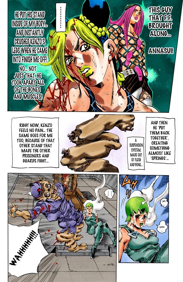 JoJo's Bizarre Adventure Part 6 - Stone Ocean (Official Colored) chapter 74 page 16