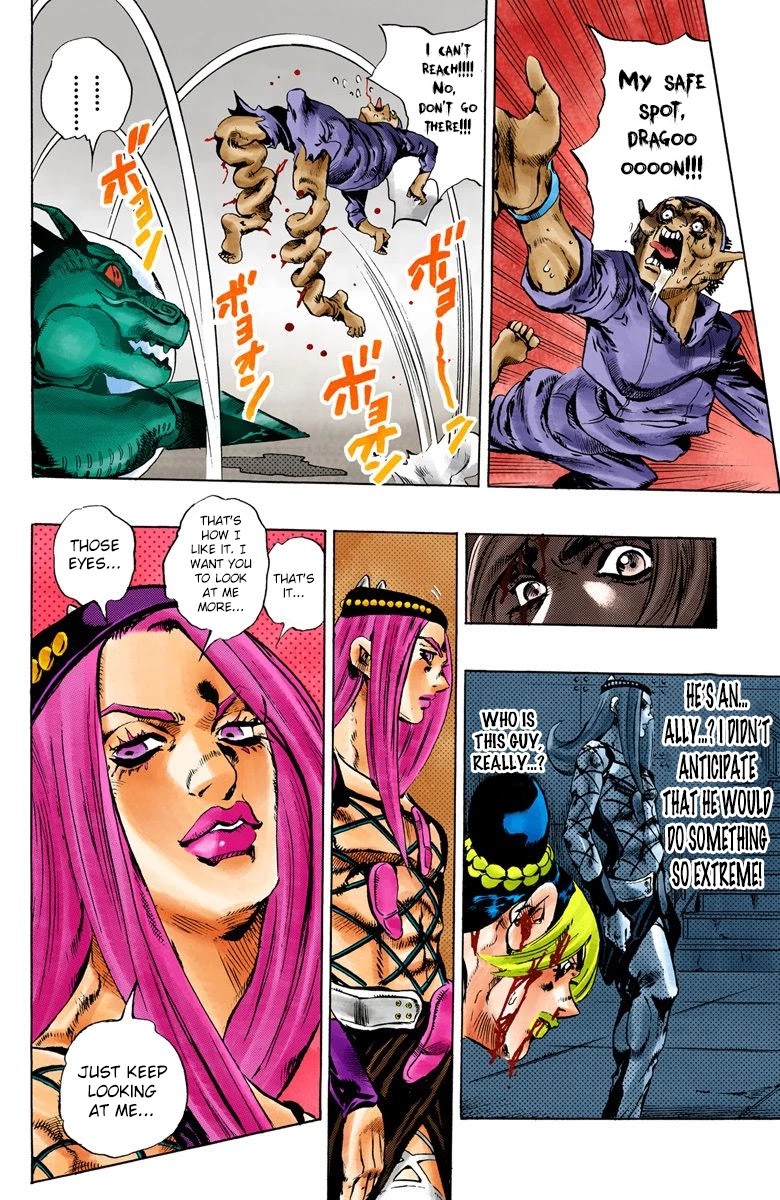 JoJo's Bizarre Adventure Part 6 - Stone Ocean (Official Colored) chapter 74 page 18