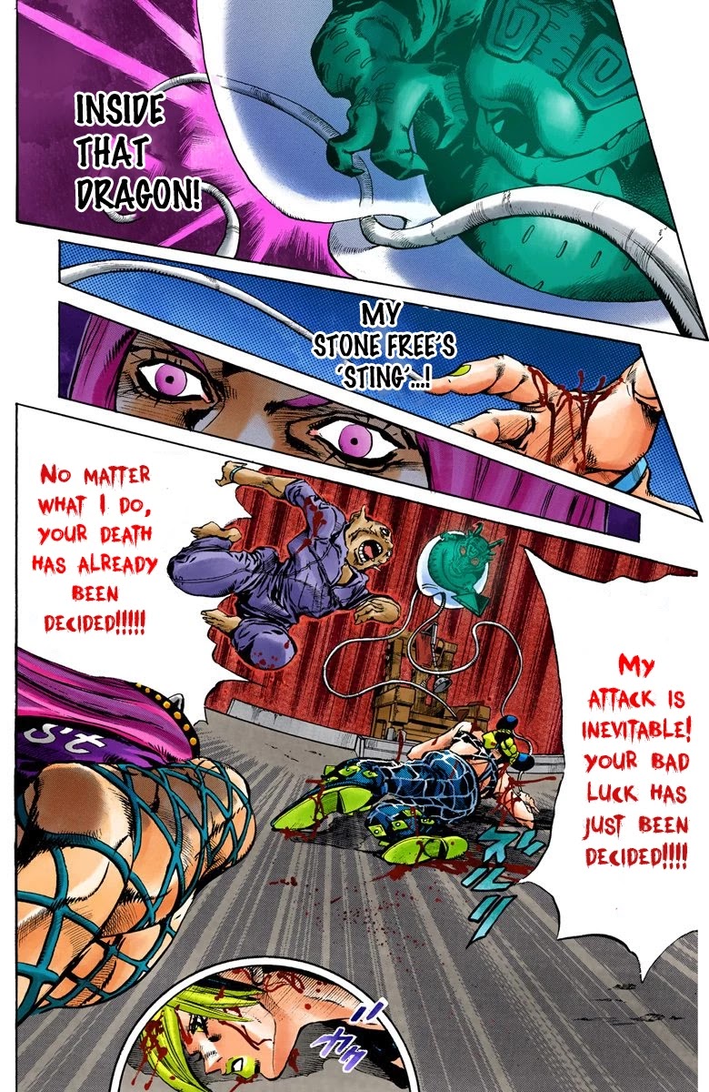 JoJo's Bizarre Adventure Part 6 - Stone Ocean (Official Colored) chapter 74 page 4