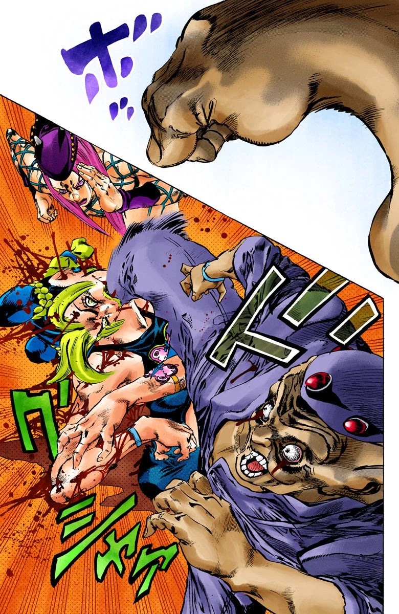 JoJo's Bizarre Adventure Part 6 - Stone Ocean (Official Colored) chapter 74 page 5