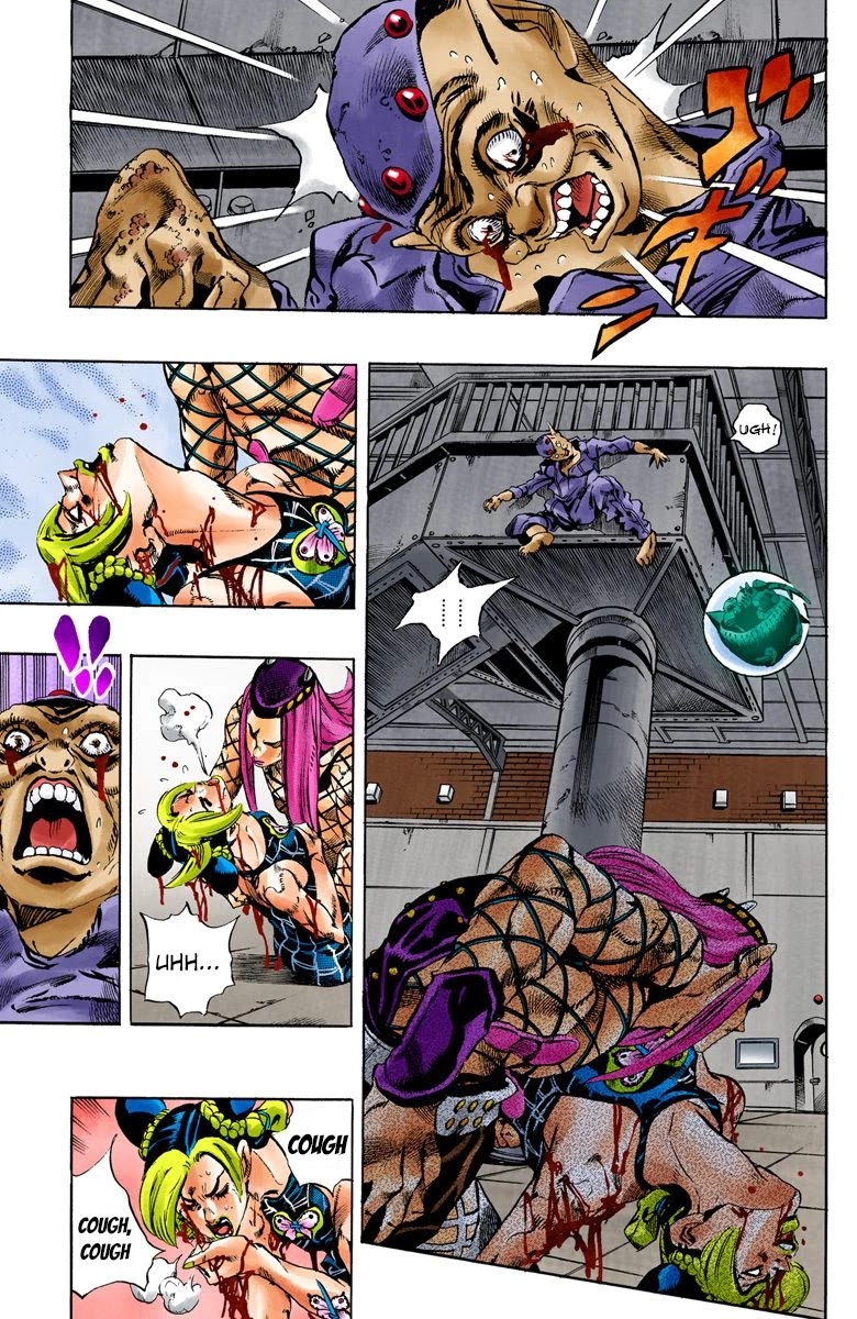 JoJo's Bizarre Adventure Part 6 - Stone Ocean (Official Colored) chapter 74 page 7