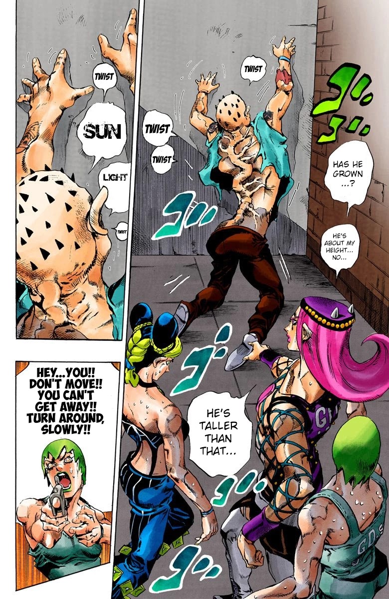 JoJo's Bizarre Adventure Part 6 - Stone Ocean (Official Colored) chapter 76 page 10