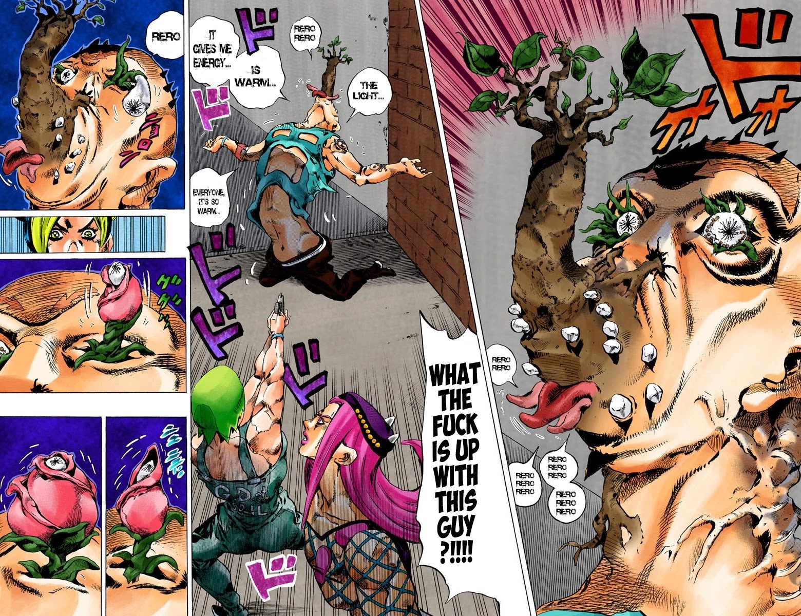 JoJo's Bizarre Adventure Part 6 - Stone Ocean (Official Colored) chapter 76 page 12