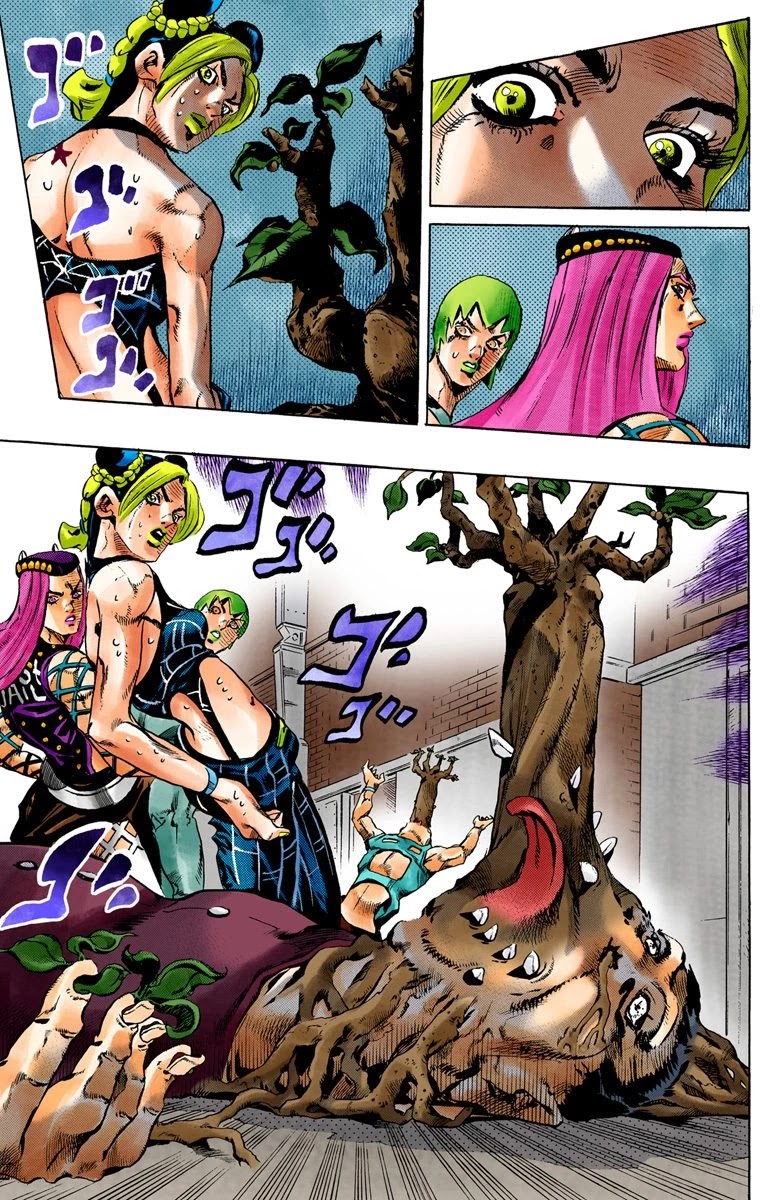 JoJo's Bizarre Adventure Part 6 - Stone Ocean (Official Colored) chapter 76 page 14