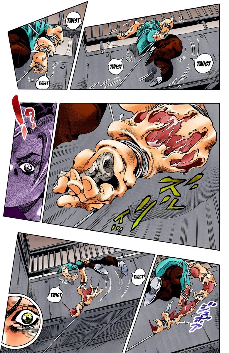 JoJo's Bizarre Adventure Part 6 - Stone Ocean (Official Colored) chapter 76 page 7