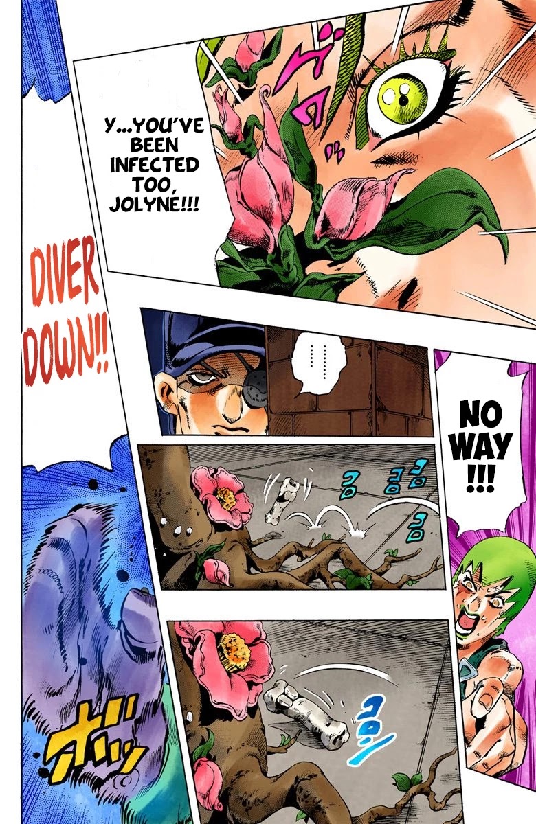 JoJo's Bizarre Adventure Part 6 - Stone Ocean (Official Colored) chapter 77 page 11