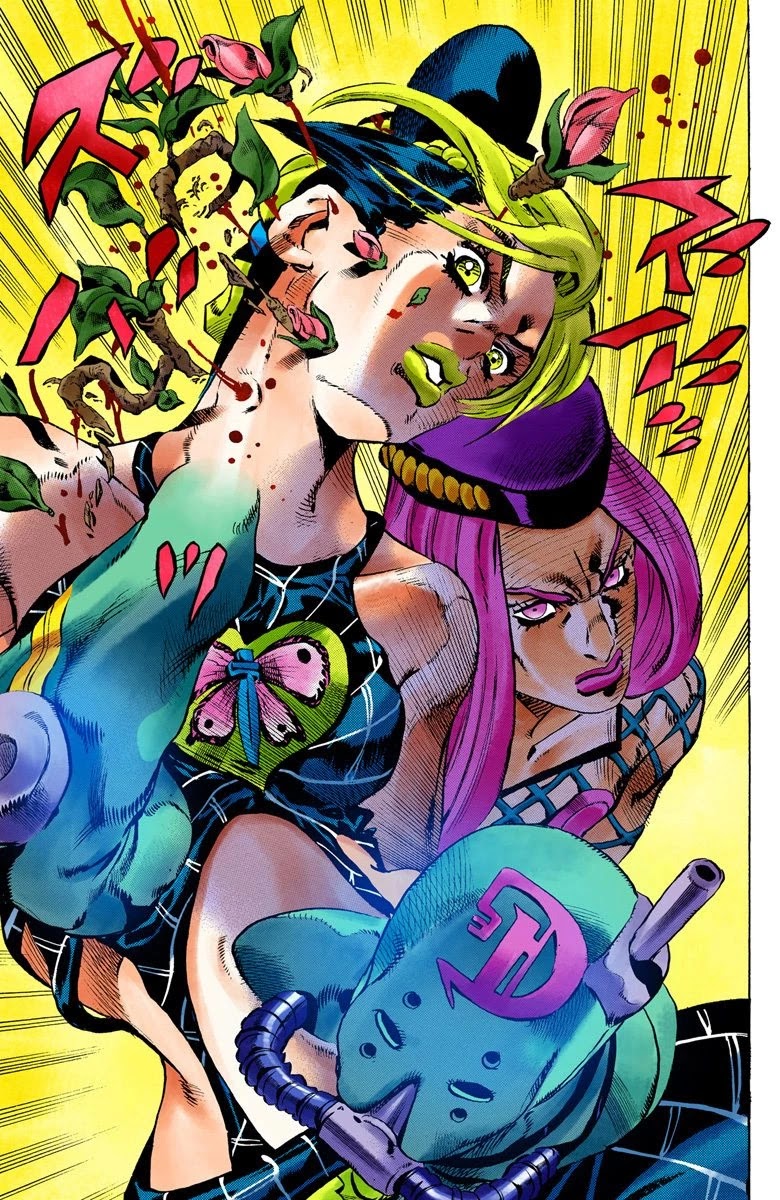 JoJo's Bizarre Adventure Part 6 - Stone Ocean (Official Colored) chapter 77 page 12