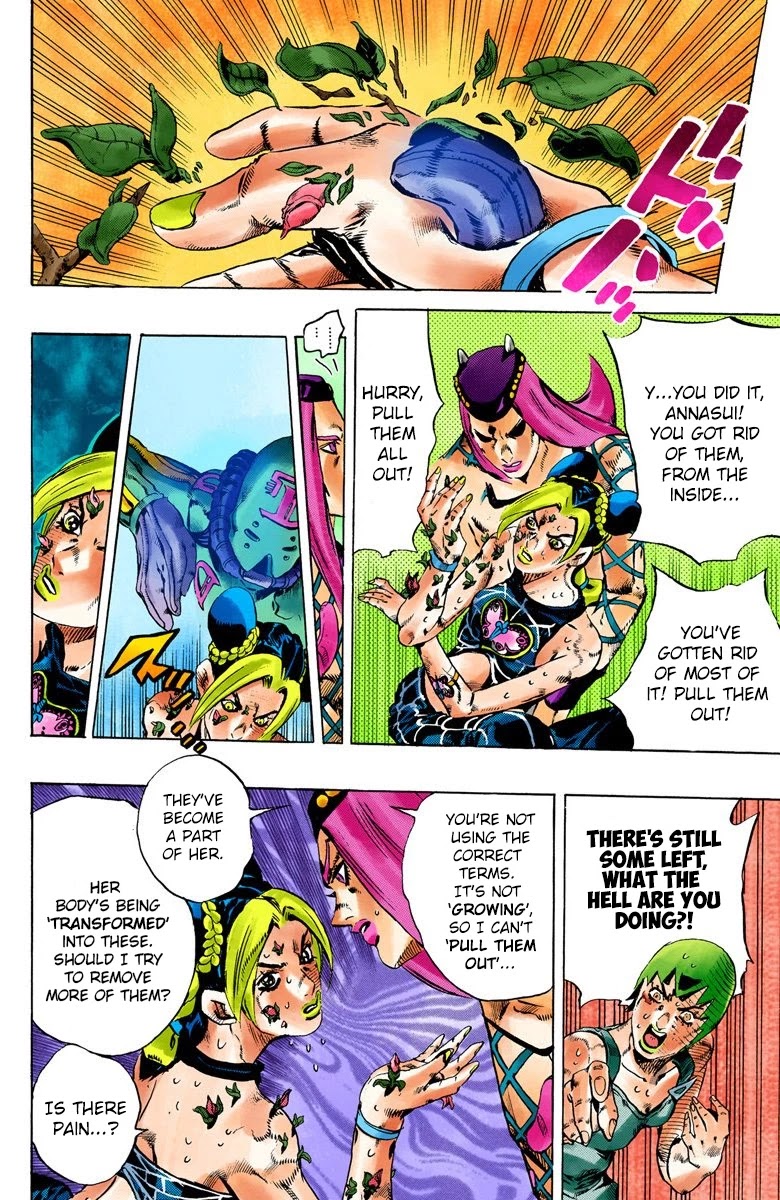 JoJo's Bizarre Adventure Part 6 - Stone Ocean (Official Colored) chapter 77 page 13