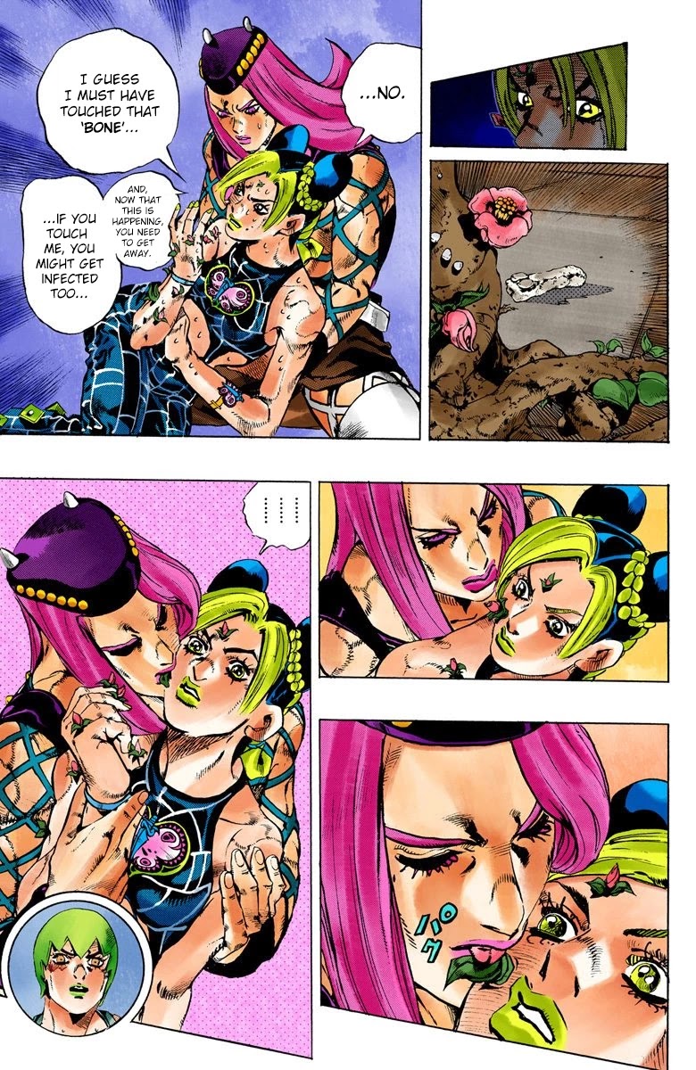 JoJo's Bizarre Adventure Part 6 - Stone Ocean (Official Colored) chapter 77 page 14