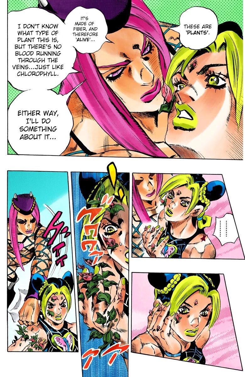 JoJo's Bizarre Adventure Part 6 - Stone Ocean (Official Colored) chapter 77 page 15