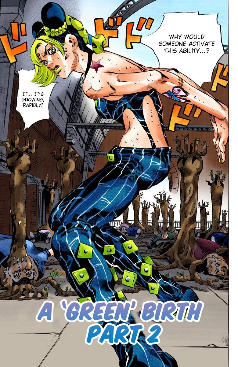 JoJo's Bizarre Adventure Part 6 - Stone Ocean (Official Colored) chapter 77 page 2