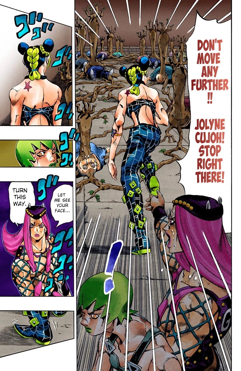 JoJo's Bizarre Adventure Part 6 - Stone Ocean (Official Colored) chapter 77 page 5