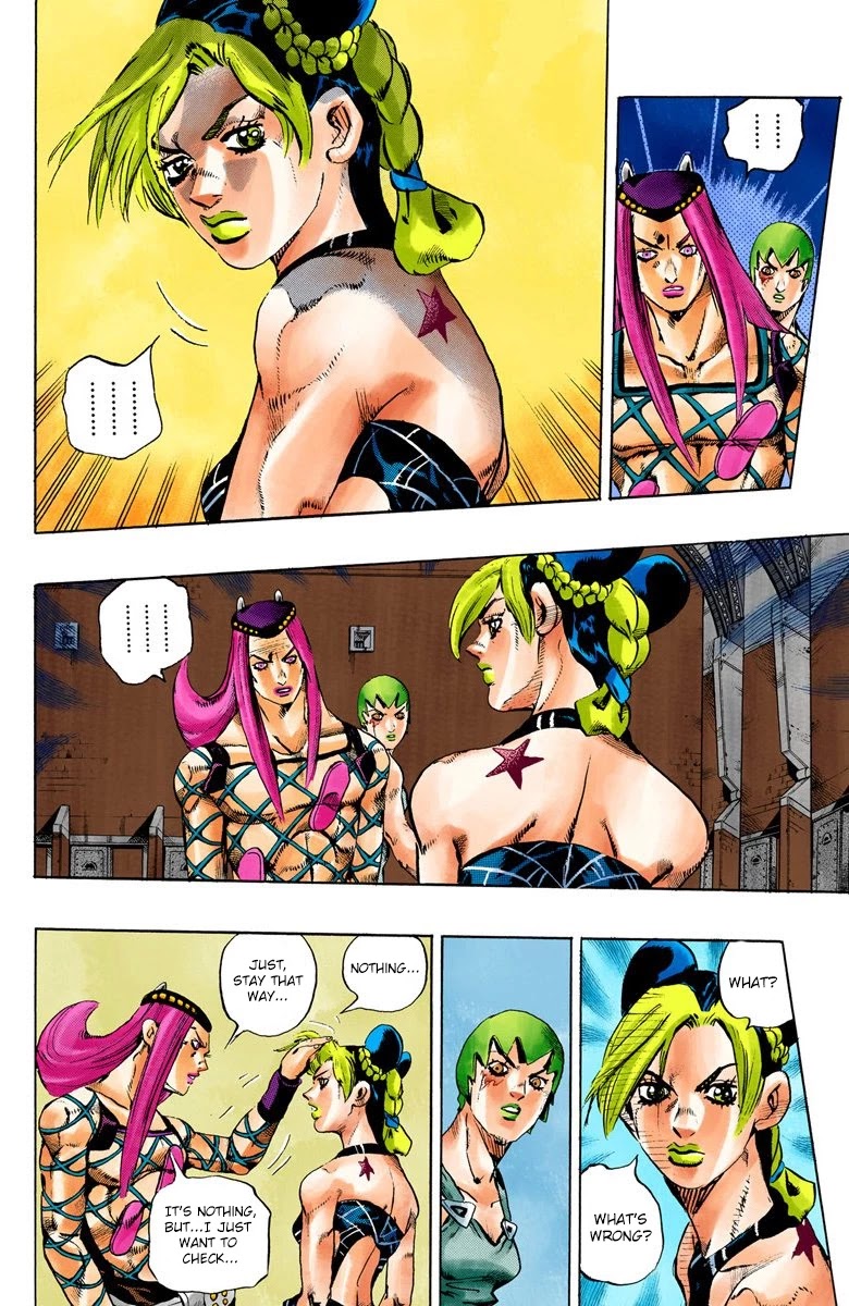 JoJo's Bizarre Adventure Part 6 - Stone Ocean (Official Colored) chapter 77 page 6