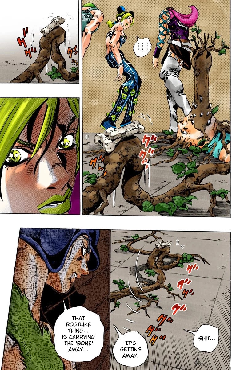 JoJo's Bizarre Adventure Part 6 - Stone Ocean (Official Colored) chapter 77 page 9