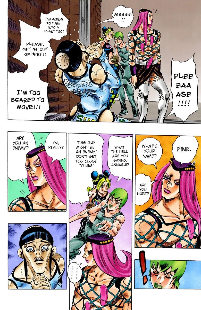 JoJo's Bizarre Adventure Part 6 - Stone Ocean (Official Colored) chapter 78 page 10