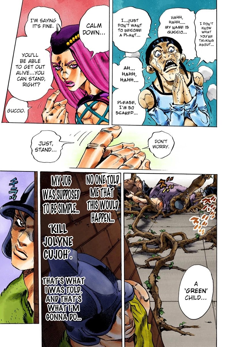 JoJo's Bizarre Adventure Part 6 - Stone Ocean (Official Colored) chapter 78 page 11