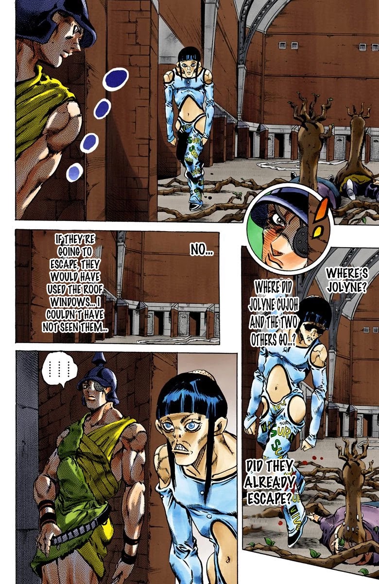 JoJo's Bizarre Adventure Part 6 - Stone Ocean (Official Colored) chapter 78 page 12