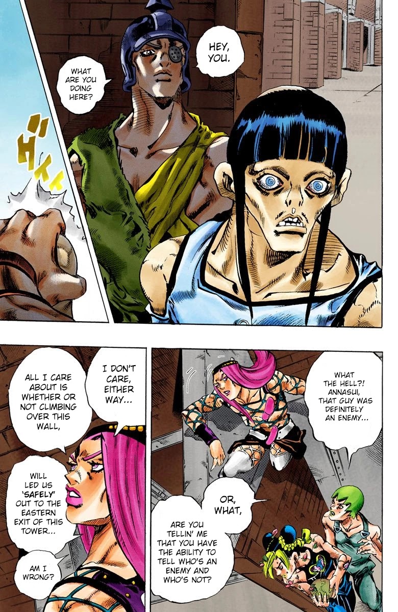 JoJo's Bizarre Adventure Part 6 - Stone Ocean (Official Colored) chapter 78 page 13