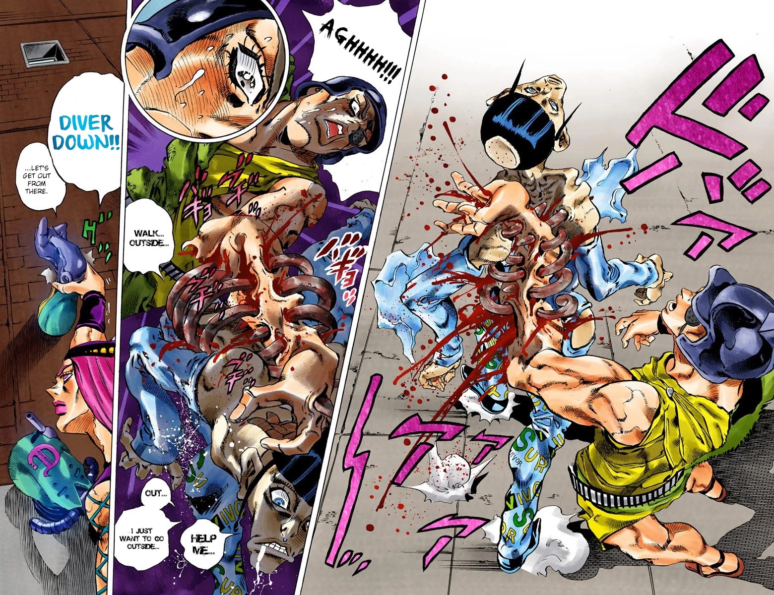 JoJo's Bizarre Adventure Part 6 - Stone Ocean (Official Colored) chapter 78 page 16