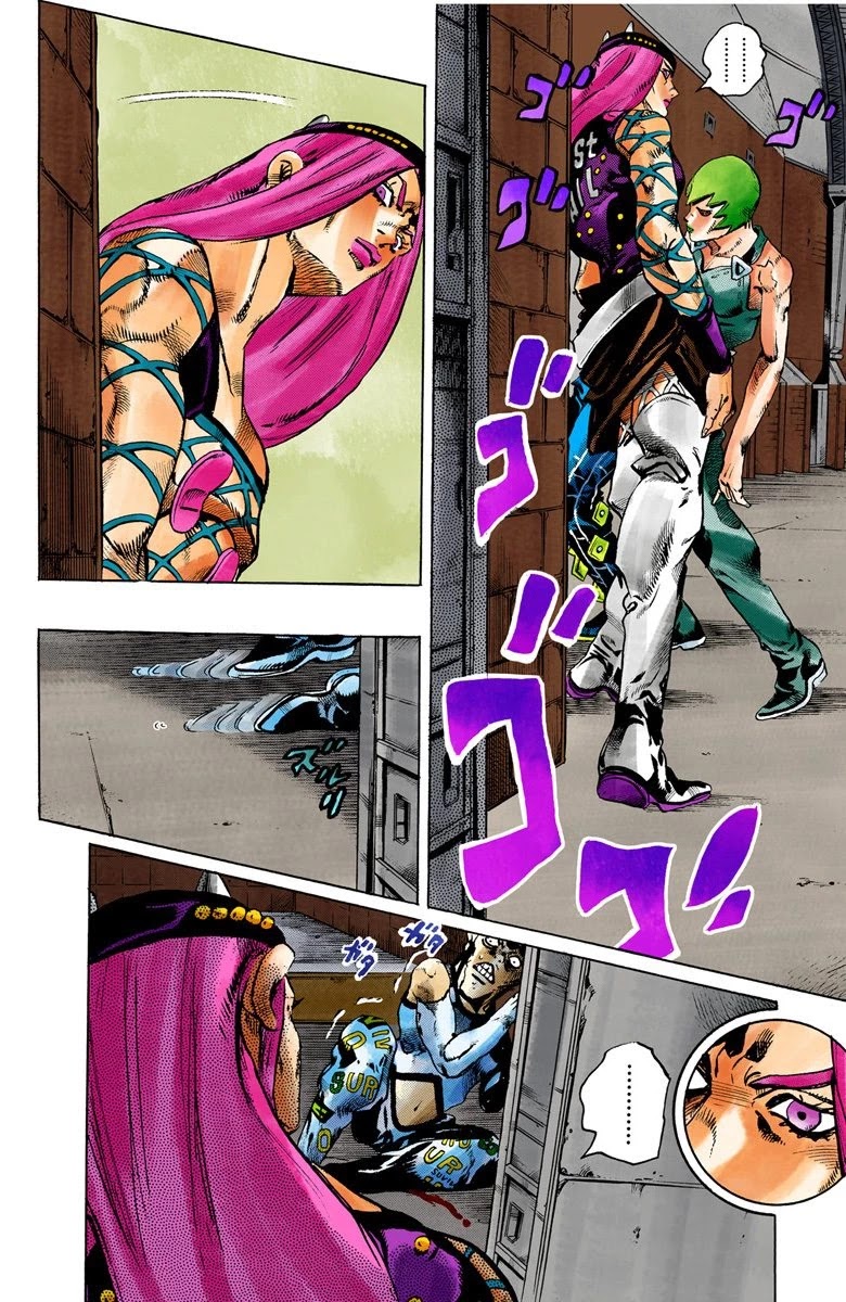 JoJo's Bizarre Adventure Part 6 - Stone Ocean (Official Colored) chapter 78 page 8