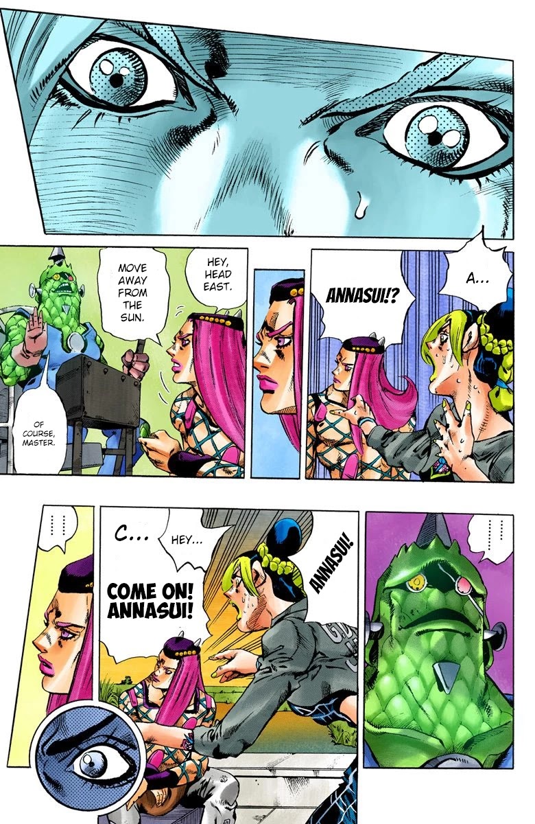 JoJo's Bizarre Adventure Part 6 - Stone Ocean (Official Colored) chapter 81 page 10