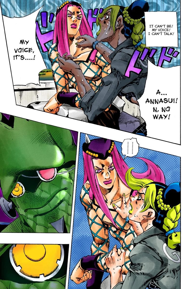 JoJo's Bizarre Adventure Part 6 - Stone Ocean (Official Colored) chapter 81 page 12