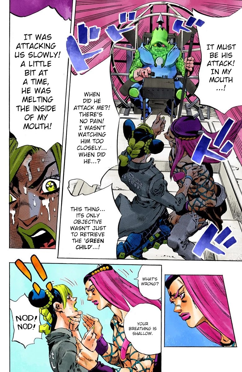 JoJo's Bizarre Adventure Part 6 - Stone Ocean (Official Colored) chapter 81 page 13