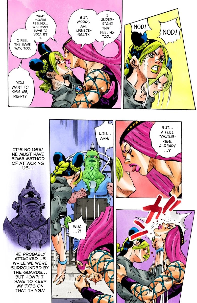 JoJo's Bizarre Adventure Part 6 - Stone Ocean (Official Colored) chapter 81 page 15