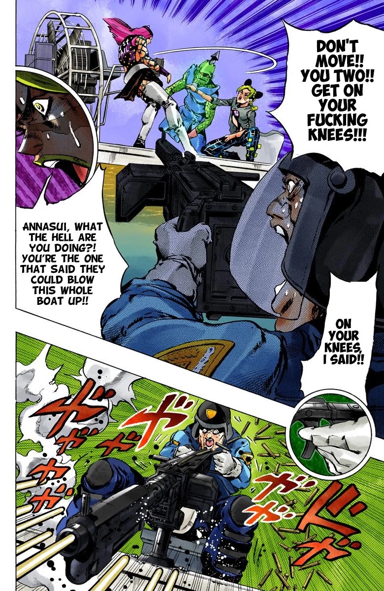 JoJo's Bizarre Adventure Part 6 - Stone Ocean (Official Colored) chapter 81 page 3