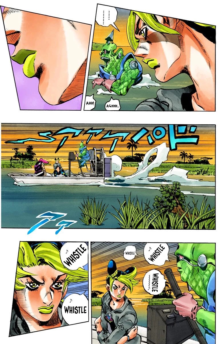 JoJo's Bizarre Adventure Part 6 - Stone Ocean (Official Colored) chapter 81 page 8