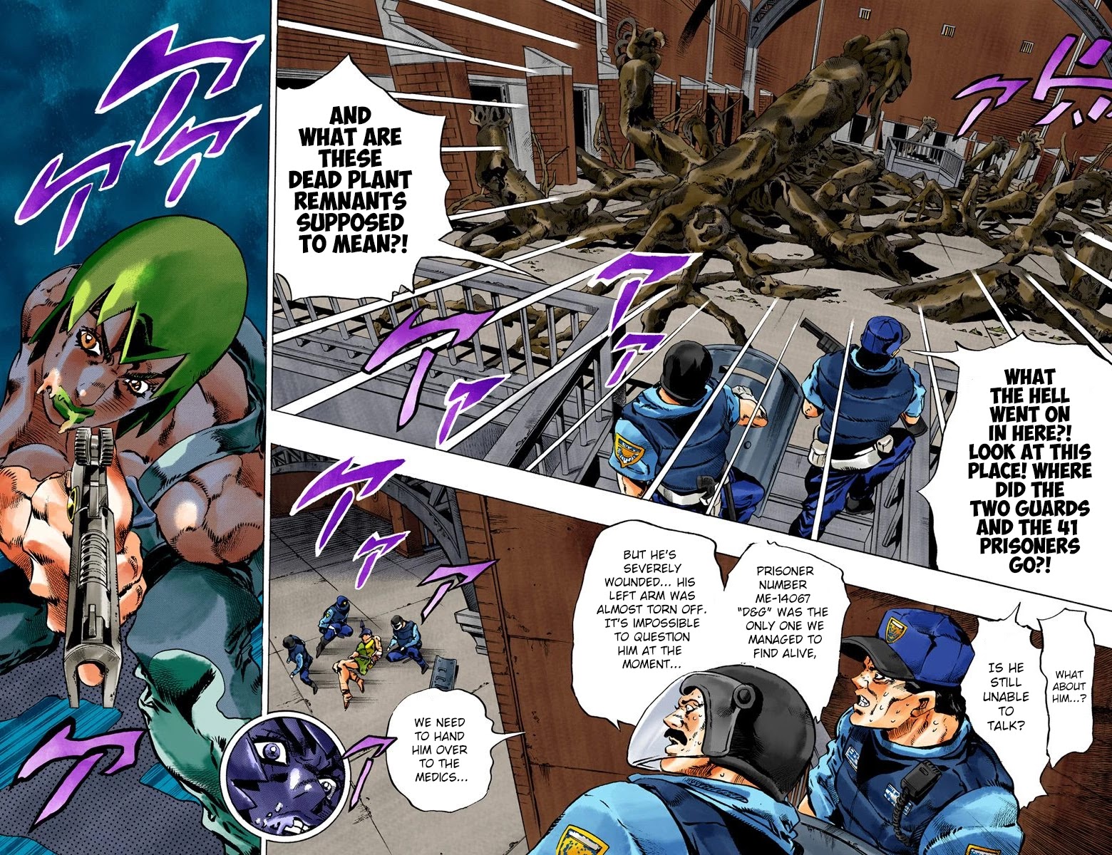 JoJo's Bizarre Adventure Part 6 - Stone Ocean (Official Colored) chapter 82 page 12