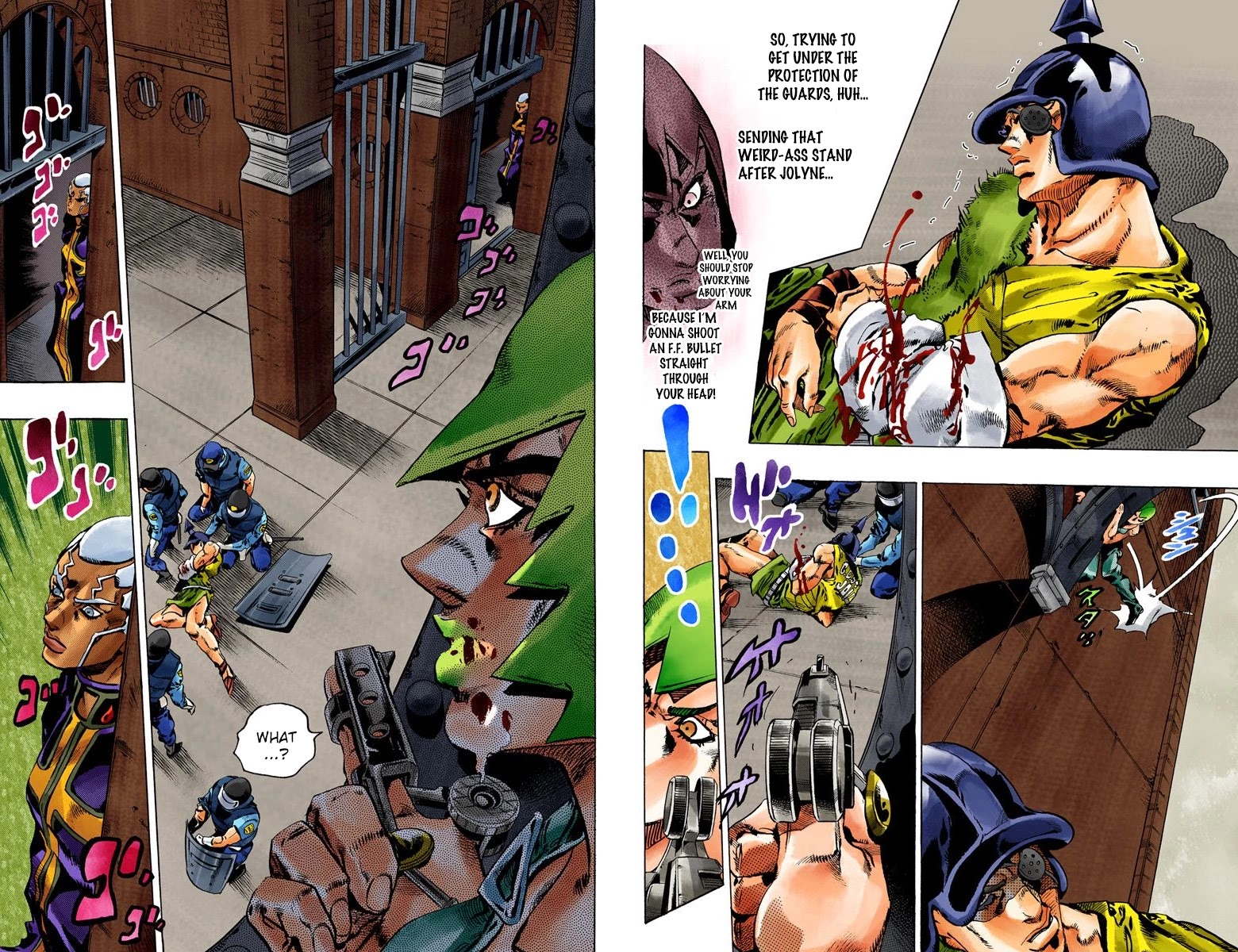 JoJo's Bizarre Adventure Part 6 - Stone Ocean (Official Colored) chapter 82 page 13