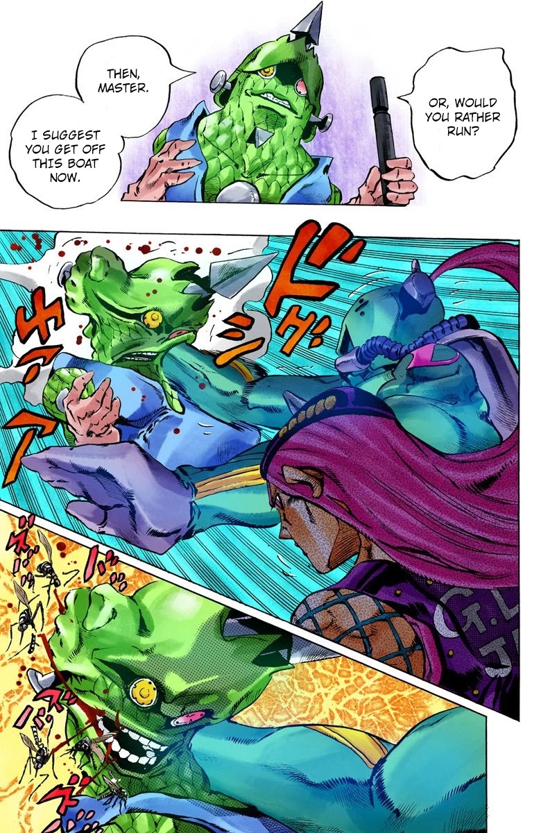 JoJo's Bizarre Adventure Part 6 - Stone Ocean (Official Colored) chapter 82 page 15