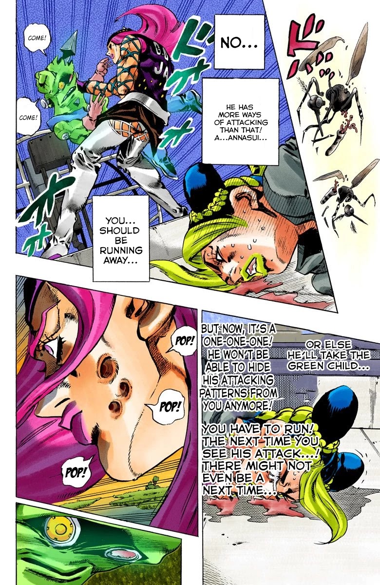 JoJo's Bizarre Adventure Part 6 - Stone Ocean (Official Colored) chapter 82 page 16