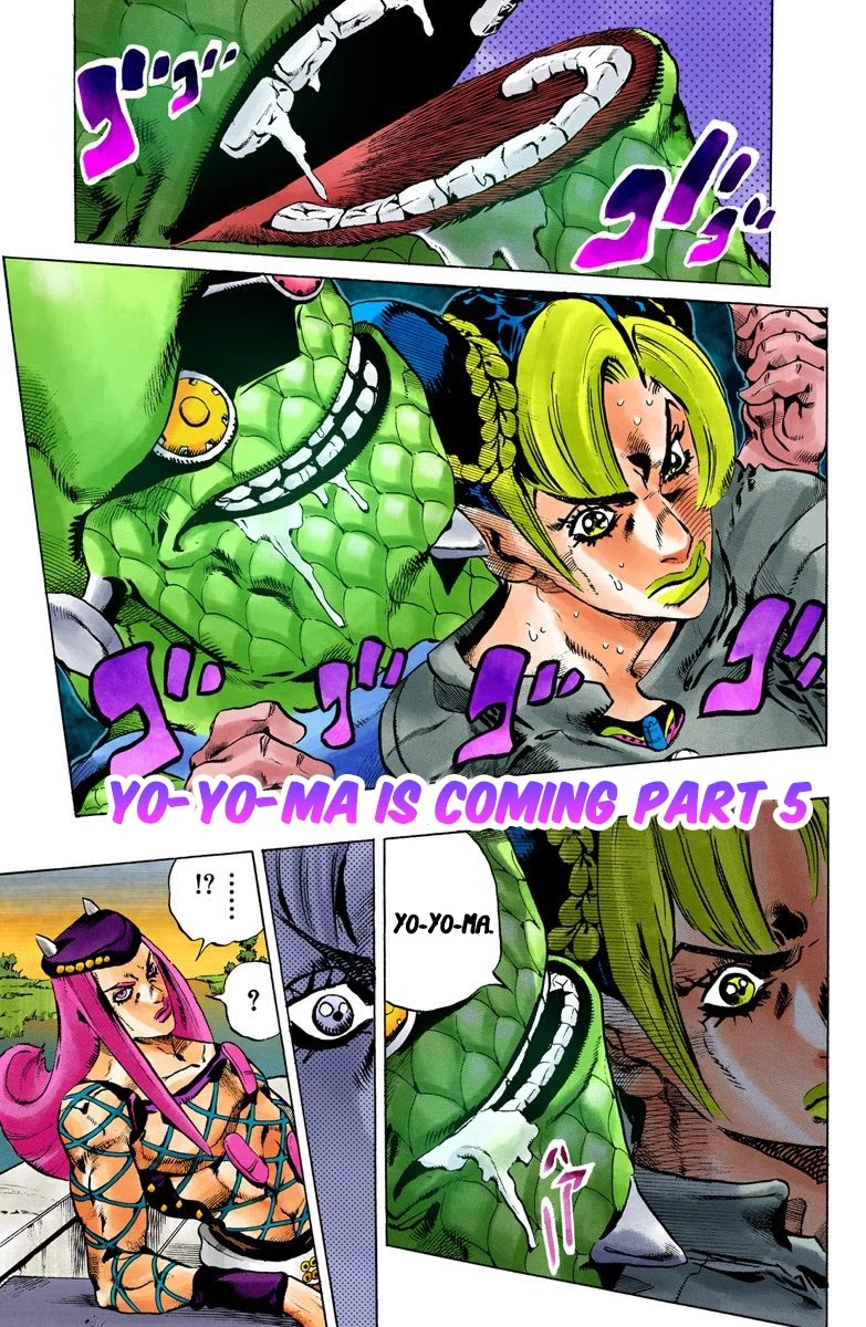 JoJo's Bizarre Adventure Part 6 - Stone Ocean (Official Colored) chapter 82 page 2