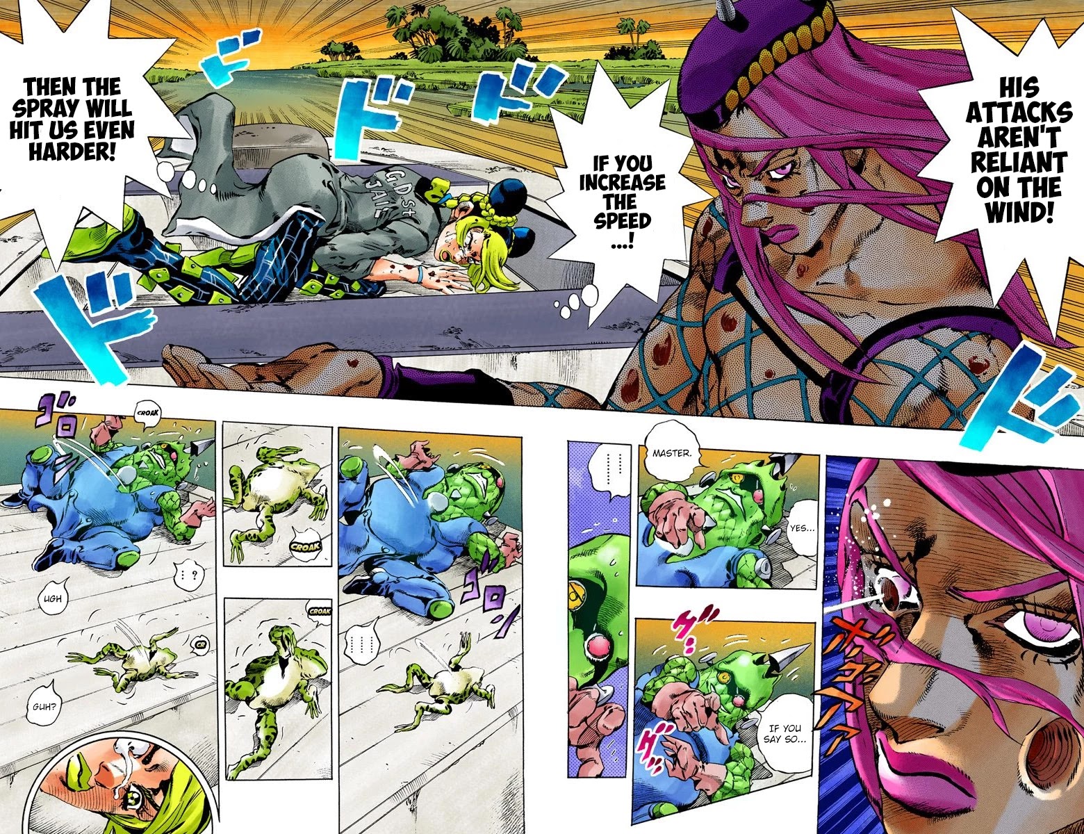 JoJo's Bizarre Adventure Part 6 - Stone Ocean (Official Colored) chapter 83 page 11